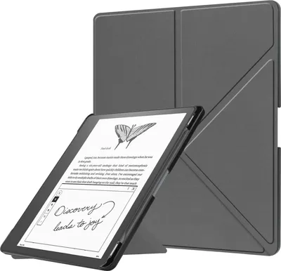 Produktbild von Schutzhülle für Amazon Kindle Scribe 2022 (1. Gen) mit Schreibfunktion 10.2 Zoll Slim Case Etui mit Standfunktion und Auto Sleep/Wake Funktion Grau