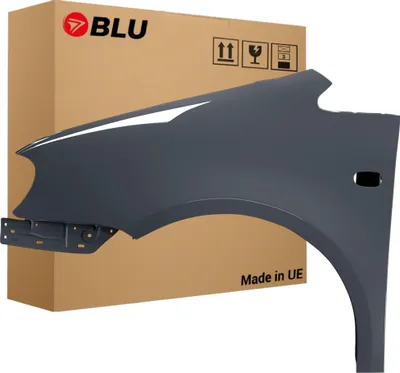 Immagine prodotto di BLU Parafango compatibile con VW Volkswagen Caddy III 3 2K LD7U Sinistra Grau OffroadGrau | 2004-2010 | Anteriore | Verniciato | Pronto per il montaggio | Acciaio