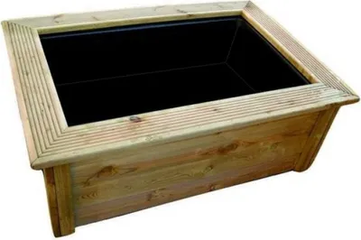 Produktbild von Ubbink Quadro Wood I helles Holz