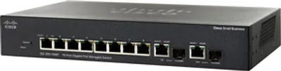 Produktbild von Cisco SG300-10, Managed, L3, Gigabit Ethernet (10/100/1000)