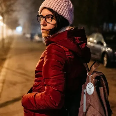 Produktbild von Zakalarm 6 Stück mit LED-Licht - 130 dB Selbstverteidigungsalarm für Frauen - Senioren - Nachtarbeiter.