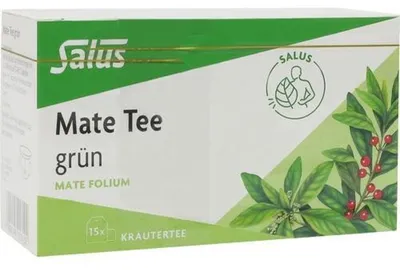 Produktbild von SALUS MATE TEE grün Kräutertee Mate folium Salus