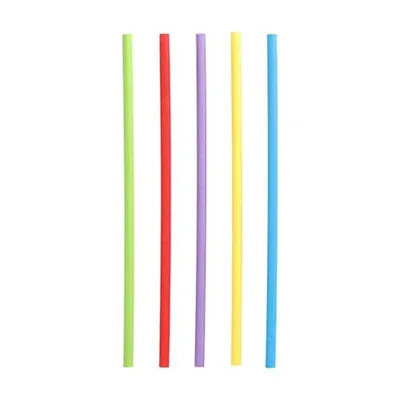 Produktbild von Trinkhalme, Papier Ø 6 mm · 20 cm farbig sortiert