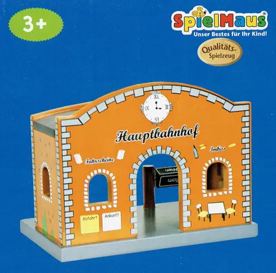 Produktbild von Bahnhof Bahnhofsgebäude für die Holzeisenbahn