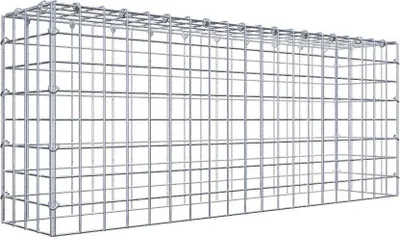 Produktbild von Anbaugabione Typ 3 100 cm x 40 cm x 20 cm (L x H x T), Maschenweite 5 cm x 5 cm, C-Ring