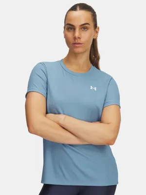 Obrázok produktu pre Dámske tričko Under Armour Tech Rib SSC-BLU MD