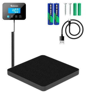 Image de Balance d'expédition pour petites entreprises - Capacité de 440 lbs / 9,9 g, Balance de pesage numérique