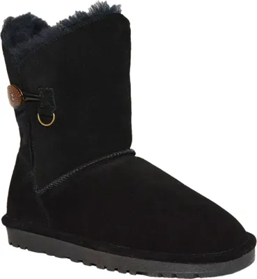 Produktbild von Lammfell Winterstiefel Modell LARA Schwarz 46