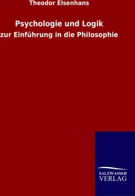 Produktbild von Psychologie und Logik