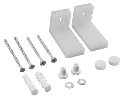 Produktbild von Aqualine Halterungsset, Weiß