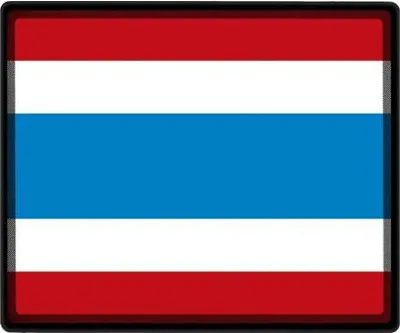 Produktbild von Mousepad Mauspad - Fahne Flagge Thailand - 82167 - Gr. ca. 24  x 20 cm