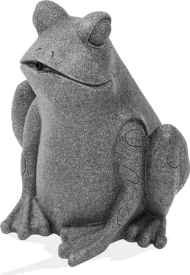 Produktbild von esotec Wasserspeier-Figur sitzender FROSCH Einzelfigur Polyresin 100748