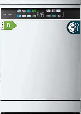 Immagine prodotto di Lavastoviglie, 60 cm, 14 coperti, 8 programmi e 44 db con modalità Comfort Wash, colore Dark.