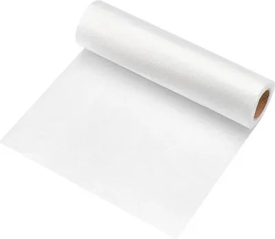 Image de Stabilisateur soluble dans l'eau pour points de broderie - transparent - largeur 25 cm - pour la couture à la main et à la machine - PVA - 30 yards
