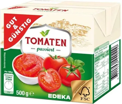 Produktbild von G&G Tomatenpüree 500 g