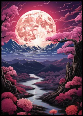 Image de Affiche 59,4 x 84,1 cm Rosa Traumland