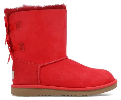 Produktbild von UGG Bailey Bow II Boot Ribbon Red (Kids) - EU 36