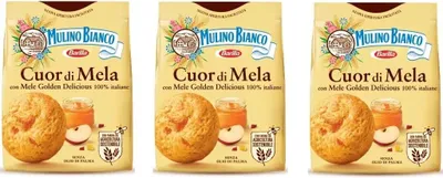 Produktbild von 3x Mulino Bianco Kekse 'Cuor di Mela', 250 g