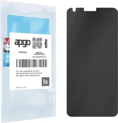 Produktbild von apgo Displayschutzglas Anti-Spähen Schutzglas für LG G6 - Blickschutzglas Bildschirmschutz, 7H Hybrid Schutzglas mit Keramikbeschichtung [Matt, Full Glue, Anti-Spy]