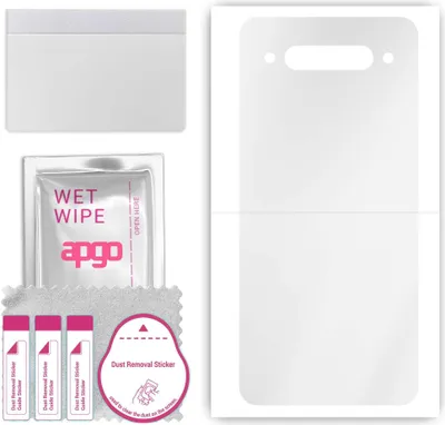 Produktbild von apgo Rückseite Schutzfolie, klar, kompatibel mit ZTE nubia Z20, Hinten Hydrogel-Displayschutzfolie mit Positionierhilfe, kratzfest, einfache Montage