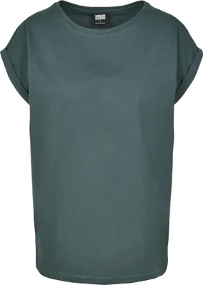 Immagine prodotto di Urban Classics Donna - Camicia a SPALLA ESTESA bottlegreen