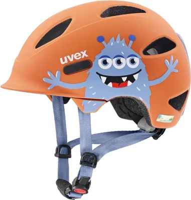 Zdjęcie produktu dla Kask Uvex Oyo Style dziecięcy papaya monster matt wielkość 50-54 cm S41.0.047.1117