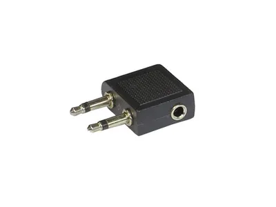 Produktbild von Audio Adapter 2 x 3,5mm Mono Stecker an 3,5mm Stereo Buchse, Good Connections®