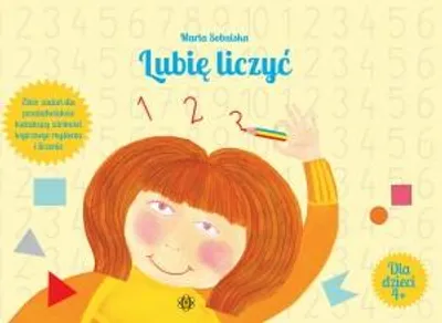 Obrázok produktu pre Lubię liczyć Zbiór zadań dla przedszkolaków kształcący zdolności logicznego myślenia i liczenia