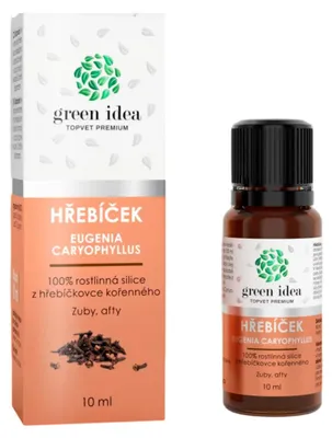 Hřebíček - 100% silice 10 ml - Green idea