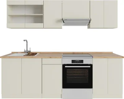 Immagine prodotto di Mobile da cucina Vicco R-Line Beige 240 cm , PL Rovere, Model 58439