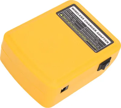 Produktbild von Drahtloses Ladegerät für den DCB206-Lithium-Ionen-Akku – 15-W-Schnellladegerät mit DC-Schnittstelle und USB 3.0-Ausgang (Typ C)