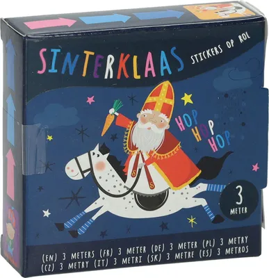 Produktbild von Stickerset sinterklaas 3 meter