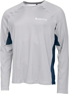 Produktbild von Westin Flats Upf Shirt Mist Grey - Angelshirt, Größe:S