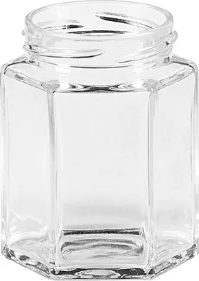 Produktbild von in Glas 6-eckig o.D.110ml 48to
