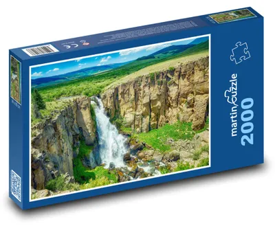 Zdjęcie produktu dla Puzzle 2000 Wodospad w Kolorado - martinpuzzle