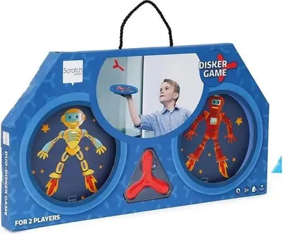 Produktbild von Carletto|SCRATCH Scratch - Magnetisches Wurf-Fangspiel Roboter