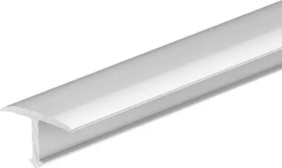Zdjęcie produktu dla Profil fugowy gładki aluminiowy 14mm Cezar Srebrny Mat 2,50m