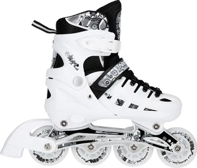 Produktbild von Nils Extreme 4 in 1 Rollerblades NH10905 31-34 S LED Weiß