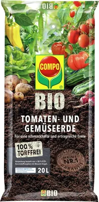 Produktbild von Tomaten- und Gemüseerde torffrei (40 l) | Erden von COMPO