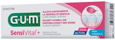 Immagine prodotto di GUM SensiVital+ dentifricio, 75 ml Dentifricio