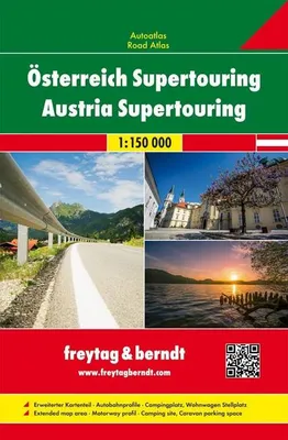 Obrázek produktu pro Österreich Supertouring, Autoatlas 1:150.000