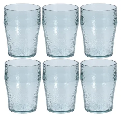 Produktbild von Excellent Houseware | Trinkgläser Set - 6 Stück - 400 ml - Leicht und langlebig - Elegantes Design