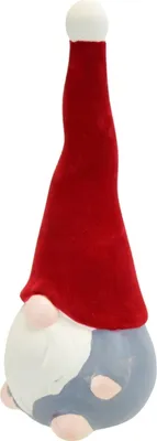 Obrázek produktu pro Skřítek keramický s flísovouu čepicí 17 cm