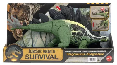 Immagine prodotto di Mega Action - Stegosaurus - Jurassic World Survival - JKL85