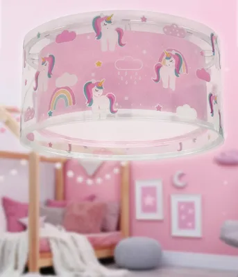 Zdjęcie produktu dla Plafon sufitowy Unicorns - Jednorożce dla dzieci