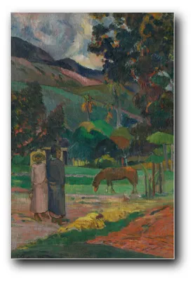 Immagine prodotto di Stampa artistica "Paesaggio tahitiano" di Paul Gauguin – 20x30 cm – non incorniciata