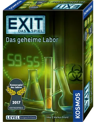 Produktbild von Kosmos EXIT - Das geheime Labor