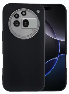 Immagine prodotto di Per Nothing Phone 3a Pro Custodia protettiva in silicone TPU Flessibile Custodia ultrasottile Nero
