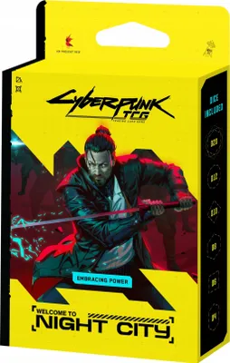Produktbild von Cyberpunk Tcg: Welcome To Night City – Starter Deck – Embracing Power