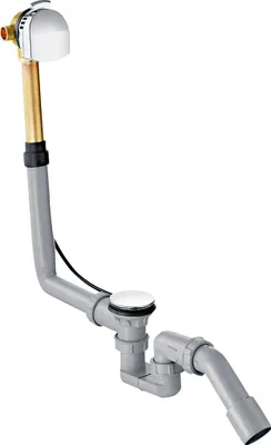 Zdjęcie produktu dla Hansgrohe 58123000, Uszczelki do wanny, Chrom